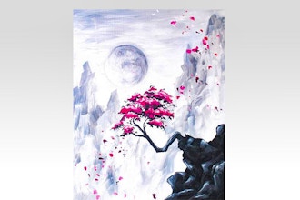 Paint Nite: Blossom Cliffs